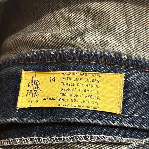 women’s Vintage CHIC Jeans NWT Size 14 - Picture 9 of 9